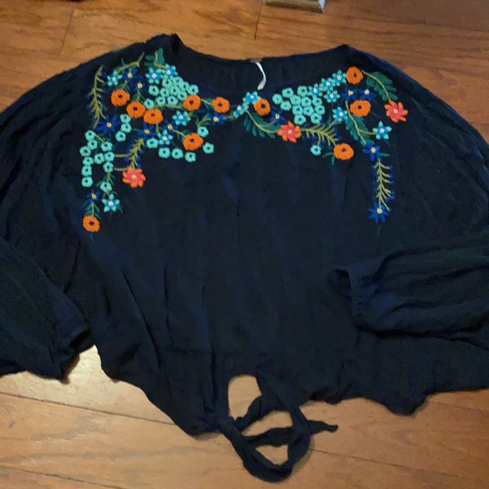 Free People Embroidered Top - Picture 6 of 7
